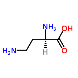 D-2,4-Diaminobutyric acid structure, CAS 26908-94-1