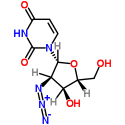 2'-Azido-2'-deoxyuridine structure, CAS 26929-65-7