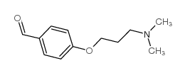 4-[3-(Dimethylamino)propoxy]benzaldehyde structure, CAS 26934-35-0