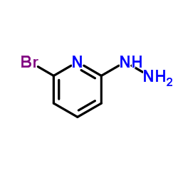 2-Bromo-6-hydrazinopyridine structure, CAS 26944-71-8