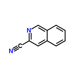 3-Isoquinolinecarbonitrile structure, CAS 26947-41-1