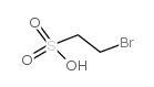 2-Bromo-1-ethanesulfonic acid structure, CAS 26978-65-4