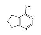 6,7-Dihydro-5H-cyclopenta[d]pyrimidin-4-amine structure, CAS 26979-06-6