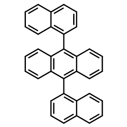 9,10-Di(1-naphthyl)anthracene structure, CAS 26979-27-1