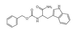 N-[(Benzyloxy)carbonyl]tryptophanamide structure, CAS 27018-75-3