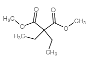 Dimethyl diethylmalonate structure, CAS 27132-23-6