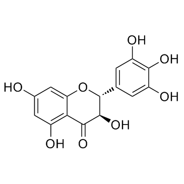 Dihydromyricetin structure, CAS 27200-12-0