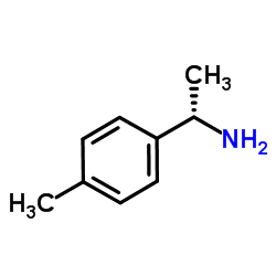 (S)-(-)-1-(4-Methylphenyl)ethylamine structure, CAS 27298-98-2