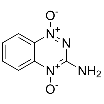 Tirapazamine; 3-AMINO-1,2,4-BENZOTRIAZINE-1,4-DIOXIDE structure, CAS 27314-97-2