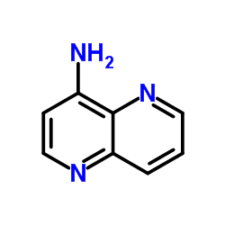 1,5-Naphthyridin-4-amine structure, CAS 27392-68-3