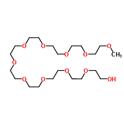Decaethylene glycol monomethyl ether structure, CAS 27425-92-9