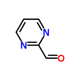 2-Pyrimidinecarboxaldehyde structure, CAS 27427-92-5