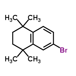6-Bromo-1,1,4,4-tetramethyl-1,2,3,4-tetrahydronaphthalene structure, CAS 27452-17-1