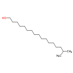 Isooctadecanol structure, CAS 27458-93-1