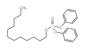 Alkyl diphenyl phosphate structure, CAS 27460-02-2