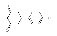 5-(4-Chlorophenyl)cyclohexane-1,3-dione structure, CAS 27463-38-3