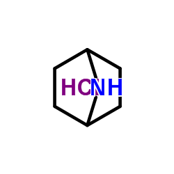 7-Azabicyclo[2,2,1]heptane hydrochloride structure, CAS 27514-07-4