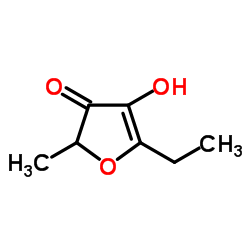 Homofuraneol structure, CAS 27538-09-6