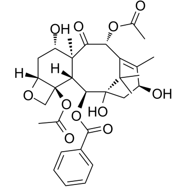Baccatine III structure, CAS 27548-93-2