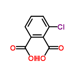 3-Chlorophthalic acid structure, CAS 27563-65-1
