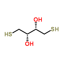 DL-Dithiothreitol structure, CAS 27565-41-9