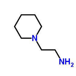 N-(2-Aminoethyl)piperidine structure, CAS 27578-60-5