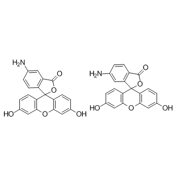 5(6)-Aminofluorescein structure, CAS 27599-63-9