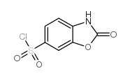 2-Oxo-2,3-dihydrobenzooxazole-6-sulfonyl chloride structure, CAS 27685-90-1