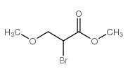 Methyl 2-bromo-3-methoxypropanoate structure, CAS 27704-96-7