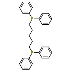 1,5-Bis(diphenylphosphino)pentane structure, CAS 27721-02-4