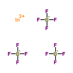 Indium(3+) tetrafluoroborate(1-) structure, CAS 27765-48-6