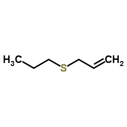 Allyl propyl sulfide structure, CAS 27817-67-0
