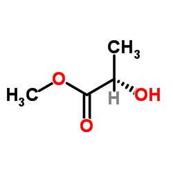 Methyl (S)-(-)-lactate structure, CAS 27871-49-4