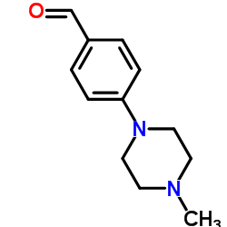 4-(4-Methylpiperazino)benzaldehyde structure, CAS 27913-99-1