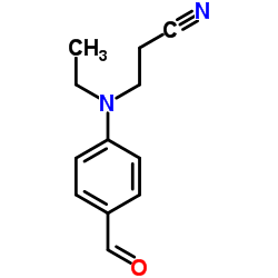 4-(N-Ethyl-2-cyanoethylamino)benzaldehyde structure, CAS 27914-15-4