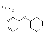 4-(2-Methoxyphenoxy)piperidine structure, CAS 28033-32-1