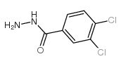 3,4-Dichlorobenzene-1-carbohydrazide structure, CAS 28036-91-1