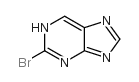 2-Bromopurine structure, CAS 28128-15-6