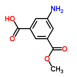 5-Aminoisophthalic acid monomethyl ester structure, CAS 28179-47-7