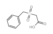 (Benzylsulfonyl)acetic acid structure, CAS 28203-59-0
