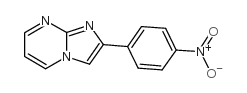 2-(4-Nitrophenyl)imidazo[1,2-a]pyrimidine structure, CAS 28266-96-8