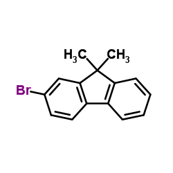 2-Bromo-9,9-dimethylfluorene structure, CAS 28320-31-2