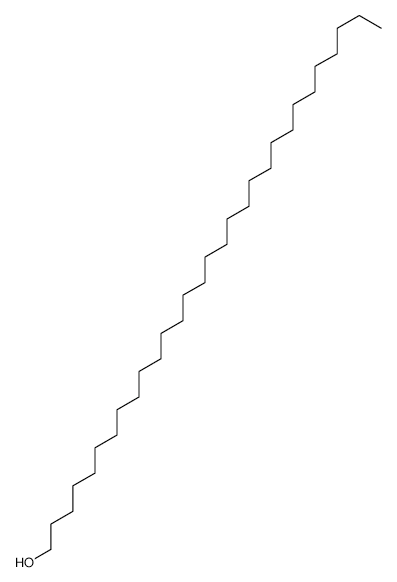 Triacontanol structure, CAS 28351-05-5