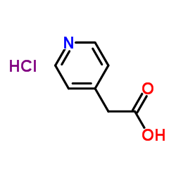 Pyridin-4-ylacetic acid structure, CAS 28356-58-3