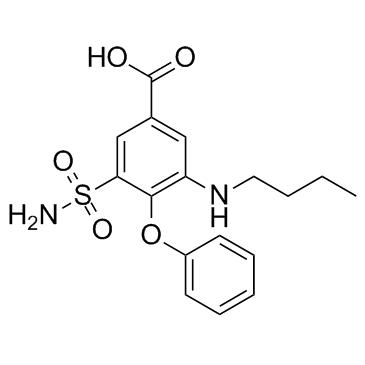 Bumetanide structure, CAS 28395-03-1