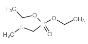 Diethyl (methylthiomethyl)phosphonate structure, CAS 28460-01-7