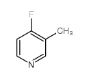 4-Fluoro-3-methylpyridine structure, CAS 28489-28-3
