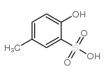 p-Cresolsulphonic acid structure, CAS 28519-04-2