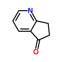 6,7-Dihydro-5H-cyclopenta[b]pyridin-5-one structure, CAS 28566-14-5