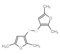 3,3'-Dithiobis(2,5-dimethylfuran) structure, CAS 28588-73-0